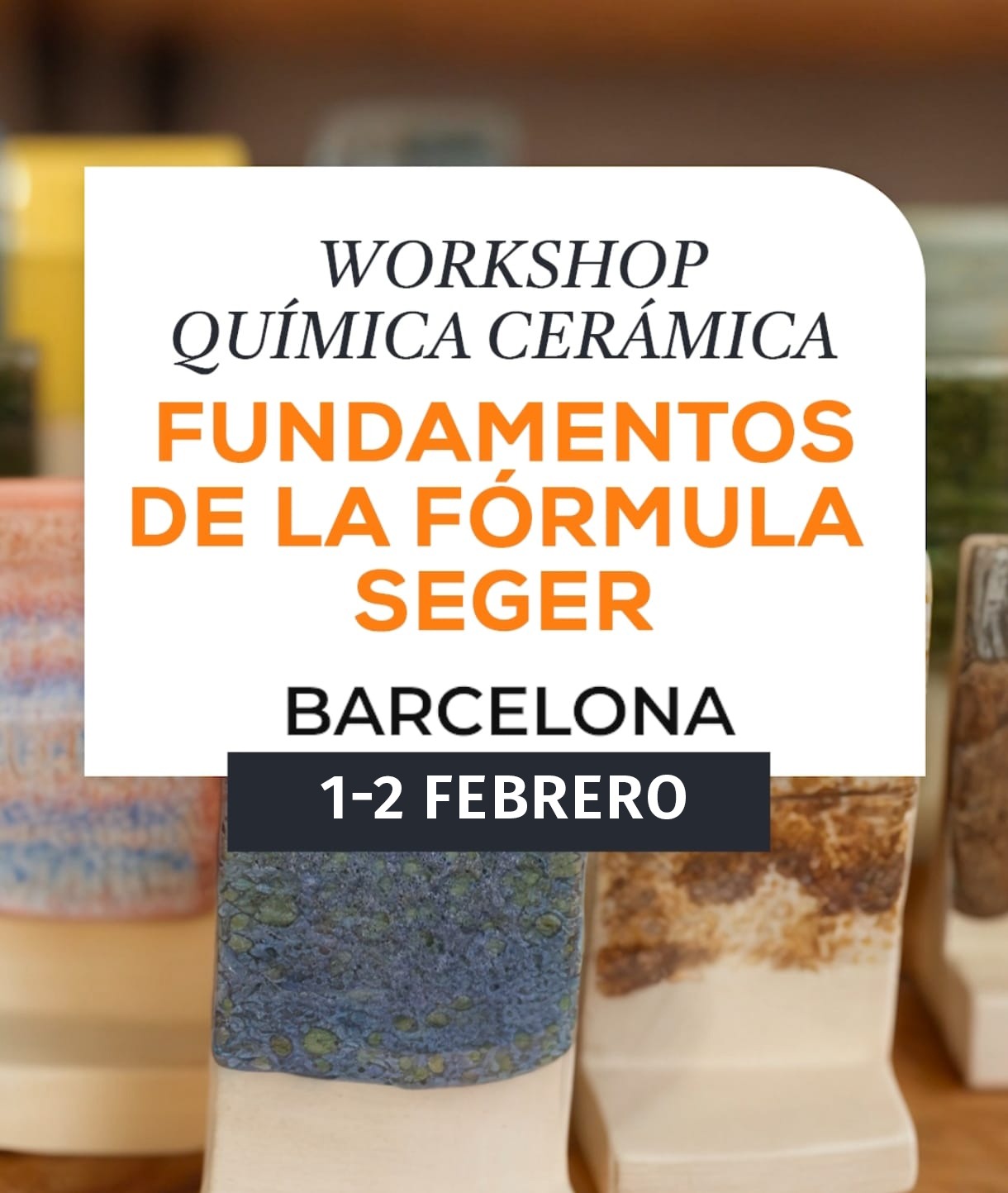 curso quimica ceramica y formula seger